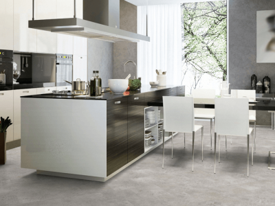 Vinylová podlaha Expona Domestic 5868 Ivory Stencil Concrete